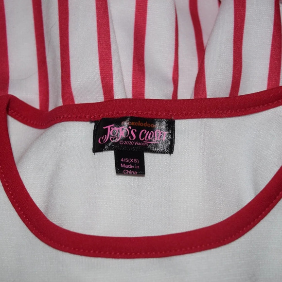 JOJO'S CLOSET Stars and Strips Americana Baseball Dress Size 4/5 - Picture 3 of 4